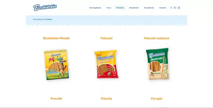 Beskidzkie paluszki - Aksam sp. z o.o. sp. k.